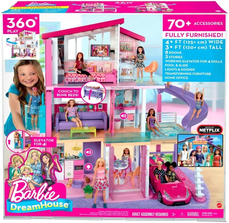 disney, dreamhouse, barbie, doll house, imported doll house, toy, toys